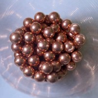 factory directly solid 99.9% Cu 3mm 4.5mm 5.556mm 7.938mm copper balls in stock