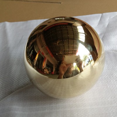 polished surface 300mm 400mm 500mm hollow brass ball